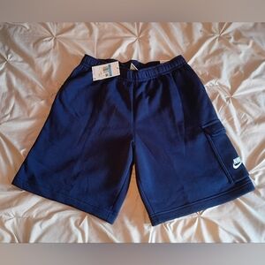 *NWT* Men's Blue Nike Fleece Shorts. Size Medium!